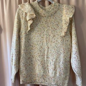 Universal Threads Ruffle Sleeve Sweater